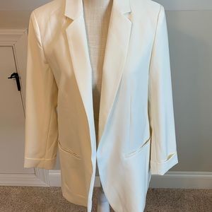 Cream blazer